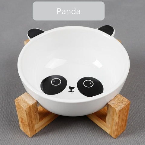 Gamelle pour chat design avec motif panda
