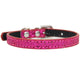 Collier en strass pour chat rose rouge 2