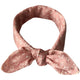 Foulard pour chien fleurs rose
