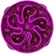 Gamelle labyrinthe pour chien violet