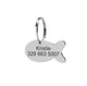 Médaille du collier pour chat anti-étranglement